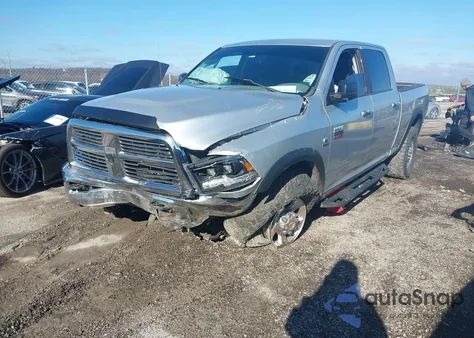 2010 Dodge Ram 2500 Slt from USA, damaged, VIN 3D7UT2CL6AG174670